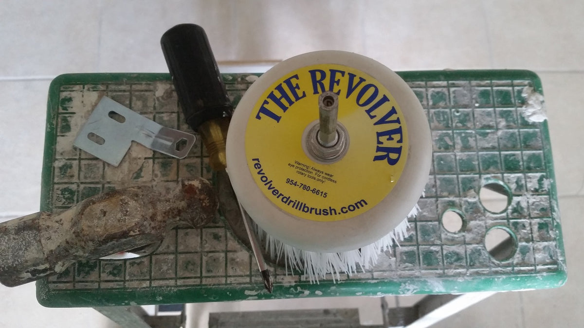 The Revolver Drill Brush® – 4 Pack