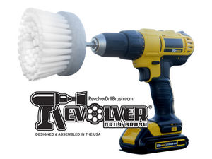 REVOLVER Drill Brush® -  REVOLVER, BULLET & RV "mini"   - 3 Piece Drill Brush Set